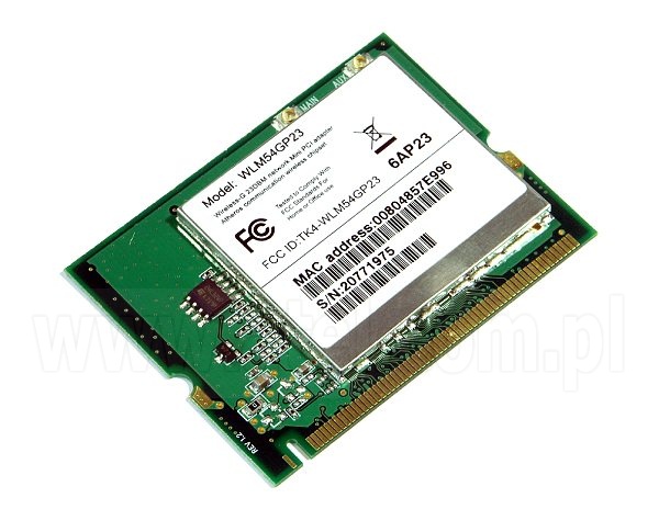 MiniPCI Compex WLM54G 23DBM