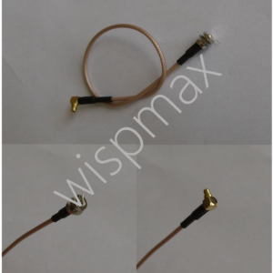 PIGTAIL MMCX(M) R/A PLUG/RG-178/FERRULE L=180mm. - Image 2