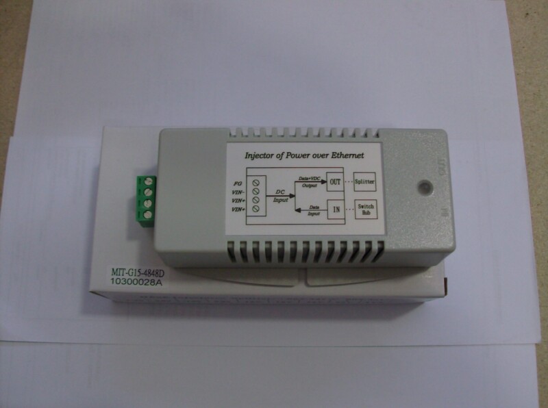POE INJECTOR GIGABIT 48V