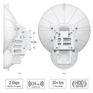 UBiQUiTi airFiber 24GHz 2Gbps Radio AF24 HD