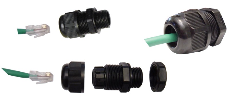 10X PRESSACAVO RJ45 Feed Thru