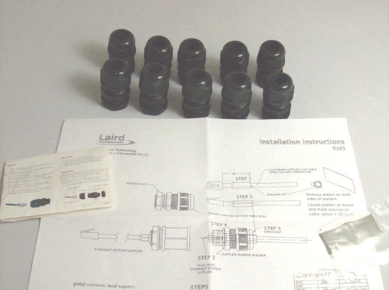 10X PRESSACAVO RJ45 Feed Thru - Image 2