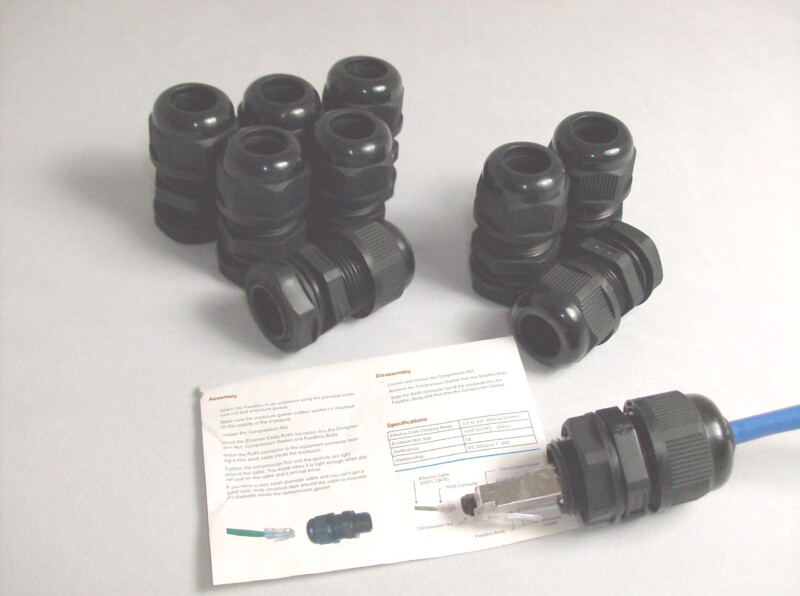 10X PRESSACAVO RJ45 Feed Thru - Image 3