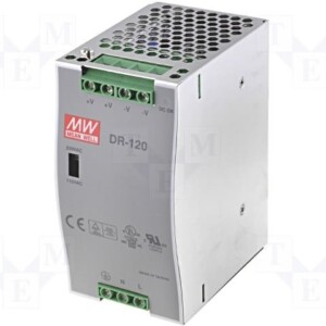 MEAN WELL Power Supply 120W Single Output Industrial DIN RAIL DR-120-24 - Image 2