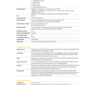 Switch Managed Industrial POE 5P - TW-SB5-POE - Image 4