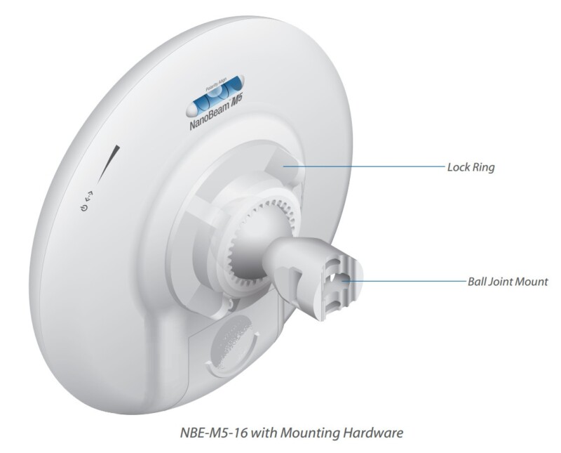 UBiQUiTi NANOBEAM M5 19dBi 5GHz MIMO - Image 4