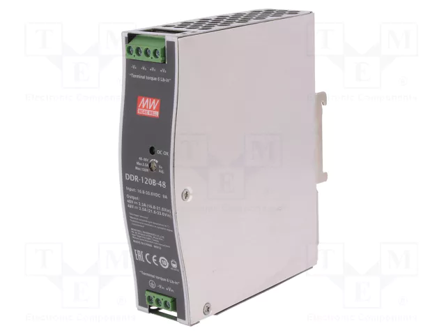 TW-DC/DC48-B DIN RAIL SUPPLY 48V 120W - Image 3